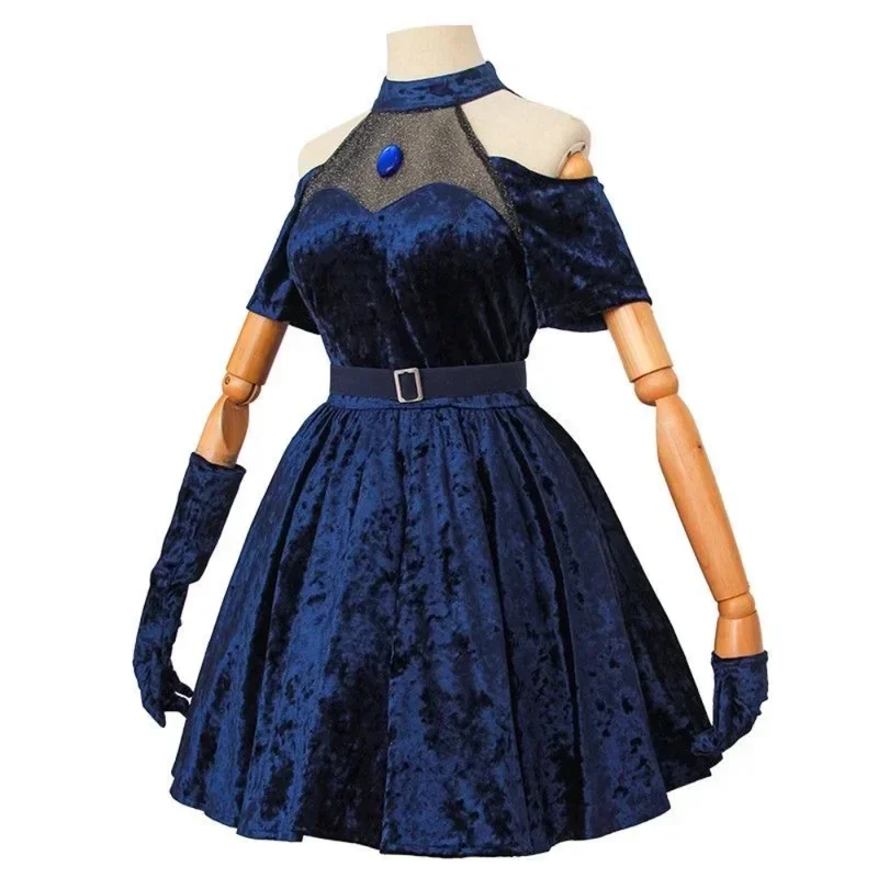 Mizi Cosplay Costume Anime Ali - Anime Cosplay Blue Hair recension och pris