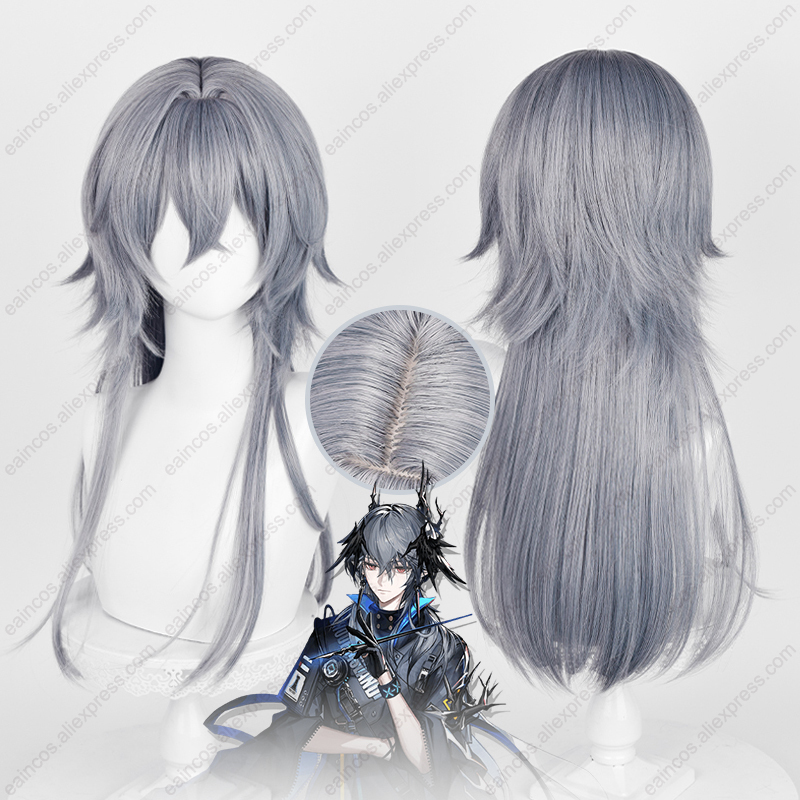 Arknights Logos Cosplay Wig 62 - Anime Cosplay Blue Hair recension och pris