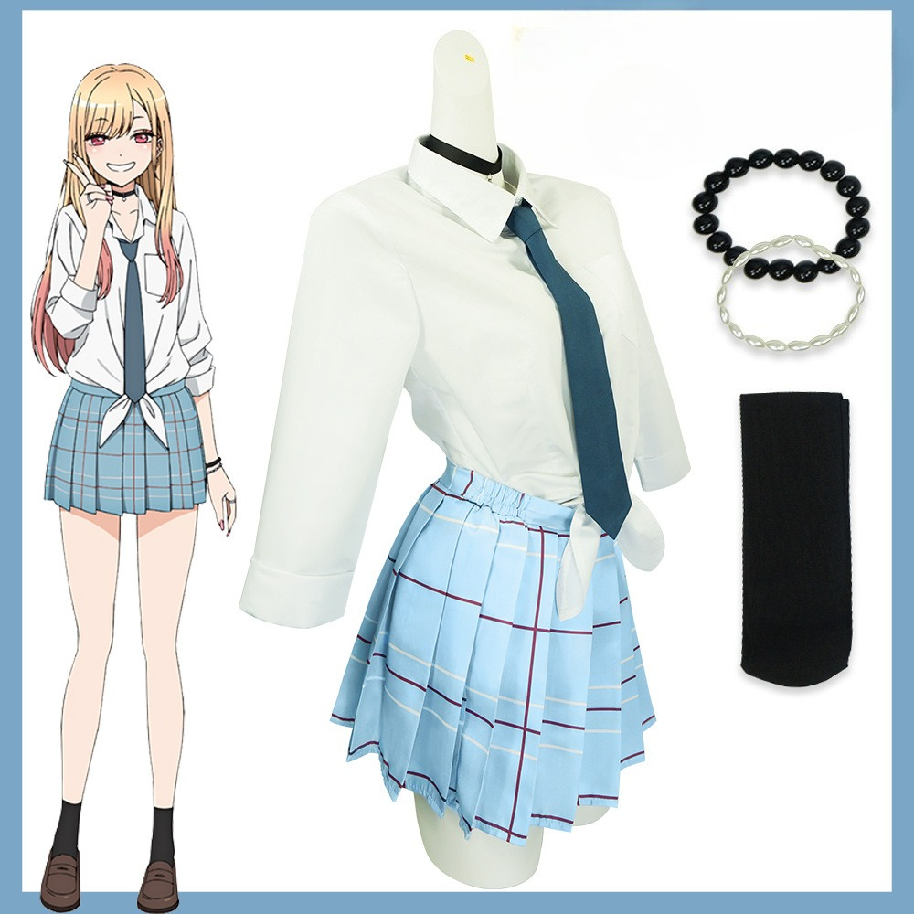 Anime JK School Uniform Dress  - Kitagawa Anime Cosplay recension och pris