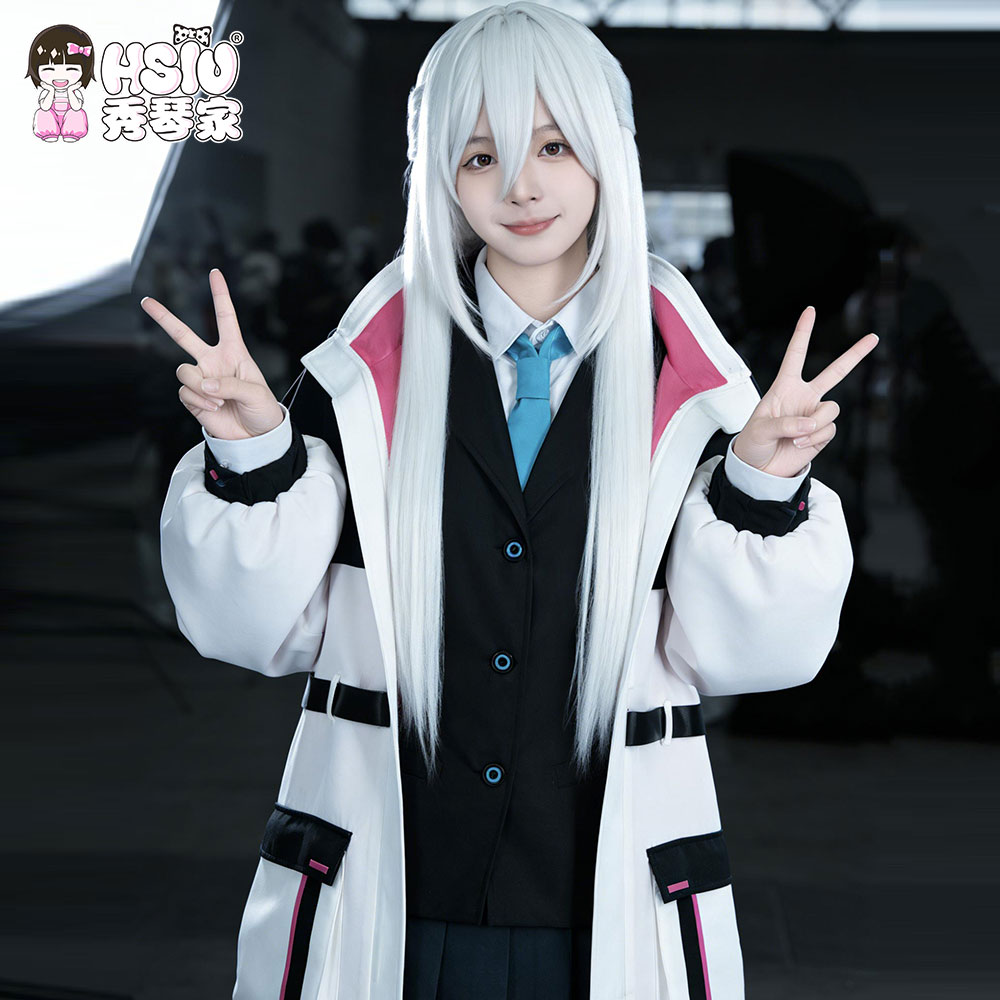 Blue Archive Kei Cosplay Costu - Anime Cosplay Blue Hair recension och pris