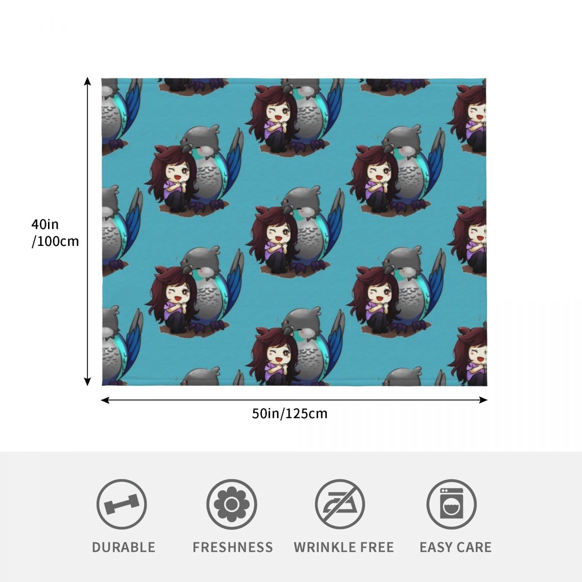 Love Bird Throw Blanket cospla - Anime Cosplay Idea recension och pris