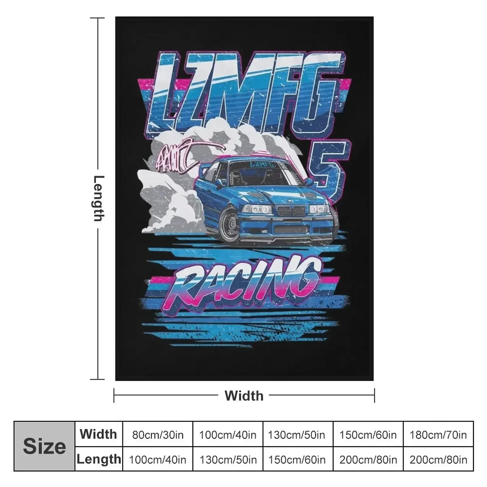 Adam Lz Merch E36 Throw Blanke - Anime Cosplay Idea recension och pris